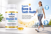 Nutrelith Vitamin D3 5000 IU (125 mcg) - Daily Dietary Supplement - 120 Softgels